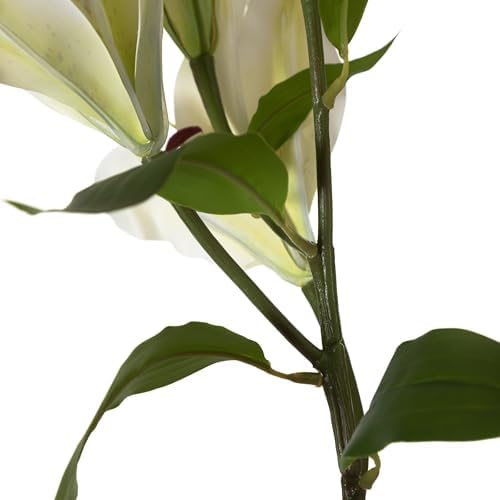 Alternative view of ZARİF ZAMBAK ÇİÇEĞİ BEYAZ 75CM
