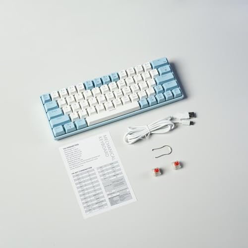 ZIFRIEND Türkçe Q Tuş Dizilimi RGB Mekanik Oyuncu Klavye - Kırmızı Switch (T62