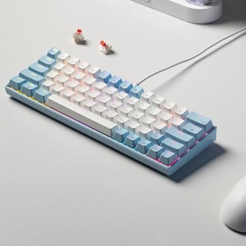 Alternative view of ZIFRIEND Türkçe Q Tuş Dizilimi RGB Mekanik Oyuncu Klavye - Kırmızı Switch (T62