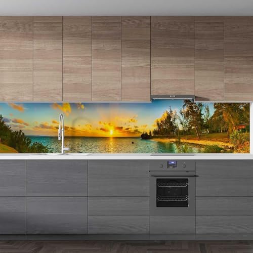 Alternative view of Mutfak Tezgah Arası Folyo Kaplama Folyosu Gün Batımı Kıyı 60x400 CM