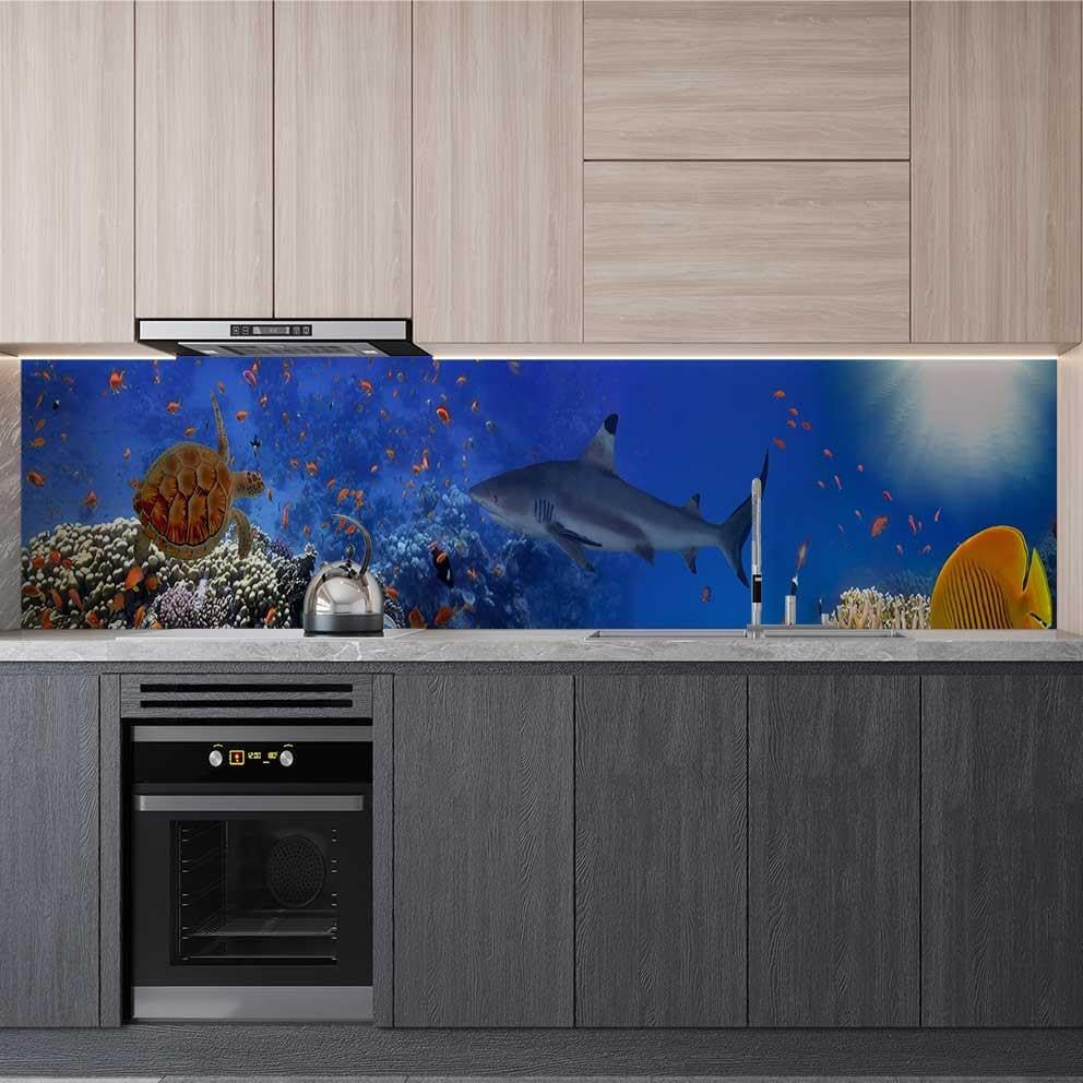 Alternative view of Mutfak Tezgah Arası Folyo Kaplama Folyosu Kızıldeniz Mısır 60x400 CM