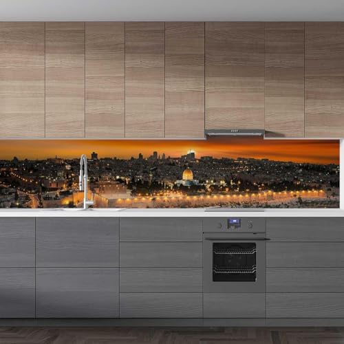 Alternative view of Mutfak Tezgah Arası Folyo Kaplama Folyosu Kudüs 60x100 CM