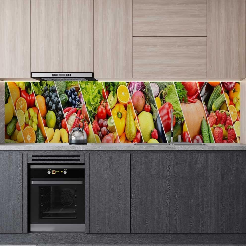 Alternative view of Mutfak Tezgah Arası Folyo Kaplama Folyosu Meyve Sebzeler 60x200 CM