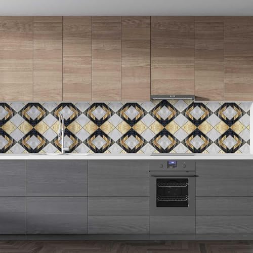 Mutfak Tezgah Arası Folyo Kaplama Folyosu Art Deco 60x300 CM