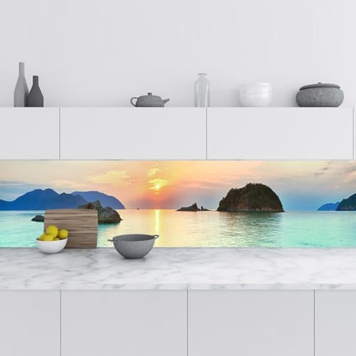 Mutfak Tezgah Arası Folyo Kaplama Folyosu Condao Vietnam 60x200 CM
