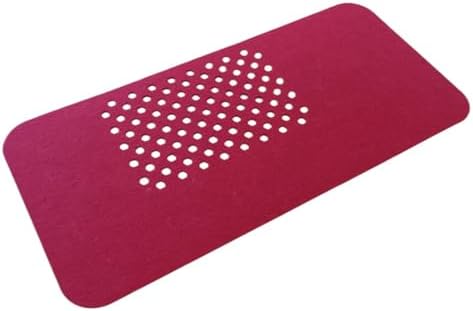 Keçe Masa Üstü Mouse Pad ve Bilgisayar Düzenleyici 70x32 cm – Antibakteriyel Mat, Doğal Keçe Mat, Masa Koruyucu Altlık, Ofis ve Ev için Minimalist Tasarım (fuşya)
