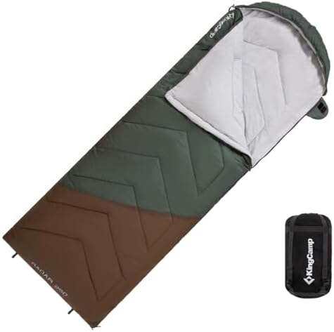 Radar 250 Deluxe -3°C Uyku Tulumu Green & Brown
