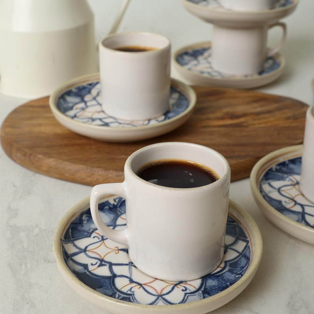 Wave Kahve Takımı 12 Parça 6 Kişilik 22750-51