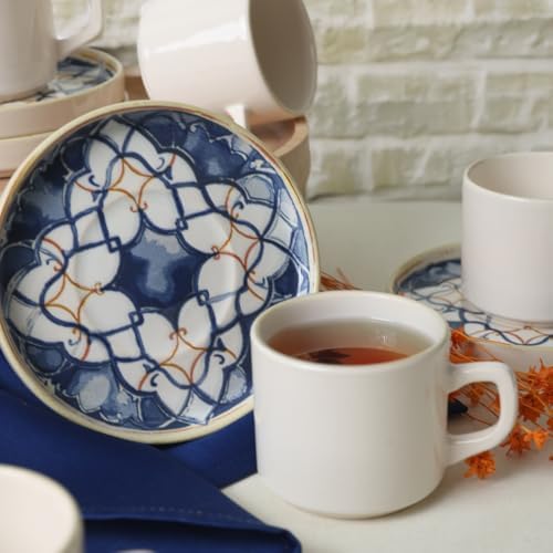 Wave Stackable Çay Takımı 12 Parça 6 Kişilik 22750-51