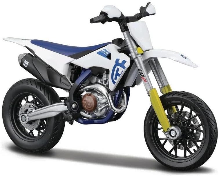 Bburago Husgvarna FS 450 Supermoto 1/18 Model Motor