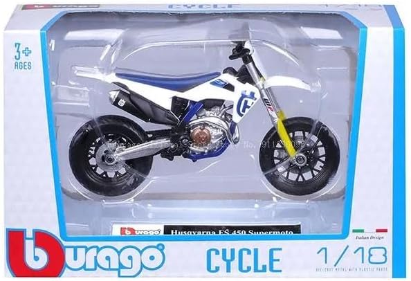 Alternative view of Bburago Husgvarna FS 450 Supermoto 1/18 Model Motor