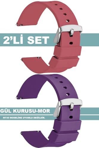 Alternative view of Tcl Mt42 Mt42x Mt43 Mt46 Saat Uyumlu Silikon Saat Kordonu Kayışı WM