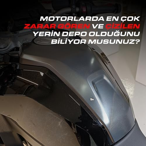 Alternative view of 11 Parça NC750 2024-2025 ile Uyumlu Kaydırmaz Tank Pad – 6D Karbon | Çizilmeye Karşı Kalkan, Motosiklet Tank Pad | Üstün Kavrama – GC45