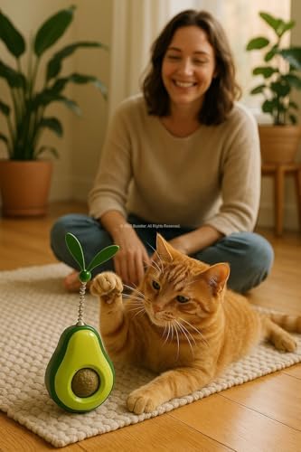 Şekilli Kedi Oyuncağı, Catnip Toplu Hacıyatmaz, Mama Dağıtıcılı Zeka Geliştirici Denge Oyunu, Kapağı Açılabilir Hareketli Eğitici Kedi Ürünü