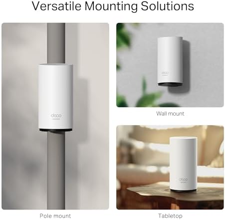Alternative view of Deco BE25 (1-pack) | Wi-Fi 7 Mesh Sistemi | BE3600 Mbps Hız | Çift Bant | 2x 2.5G Port | IP65 Su & Toz Geçirmez | MLO | AI Dolaşım | PoE Destekli