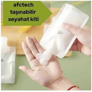 Alternative view of 3 Adet Seyahat Tipi Doldurulabilir Krem Şampuan Duş Jeli Sprey Losyon Şişe Seti Krem Kutusu