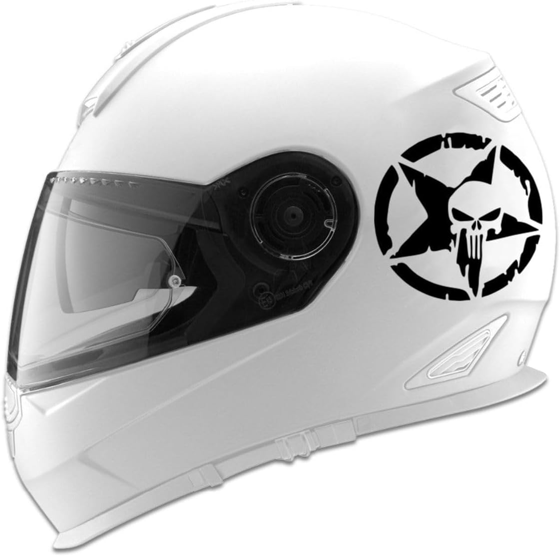 Yıldız Punisher Motor Kask Araba Oto