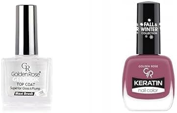 Gel Look Top Coat & Oje Seti