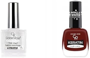 Gel Look Top Coat & Oje Seti