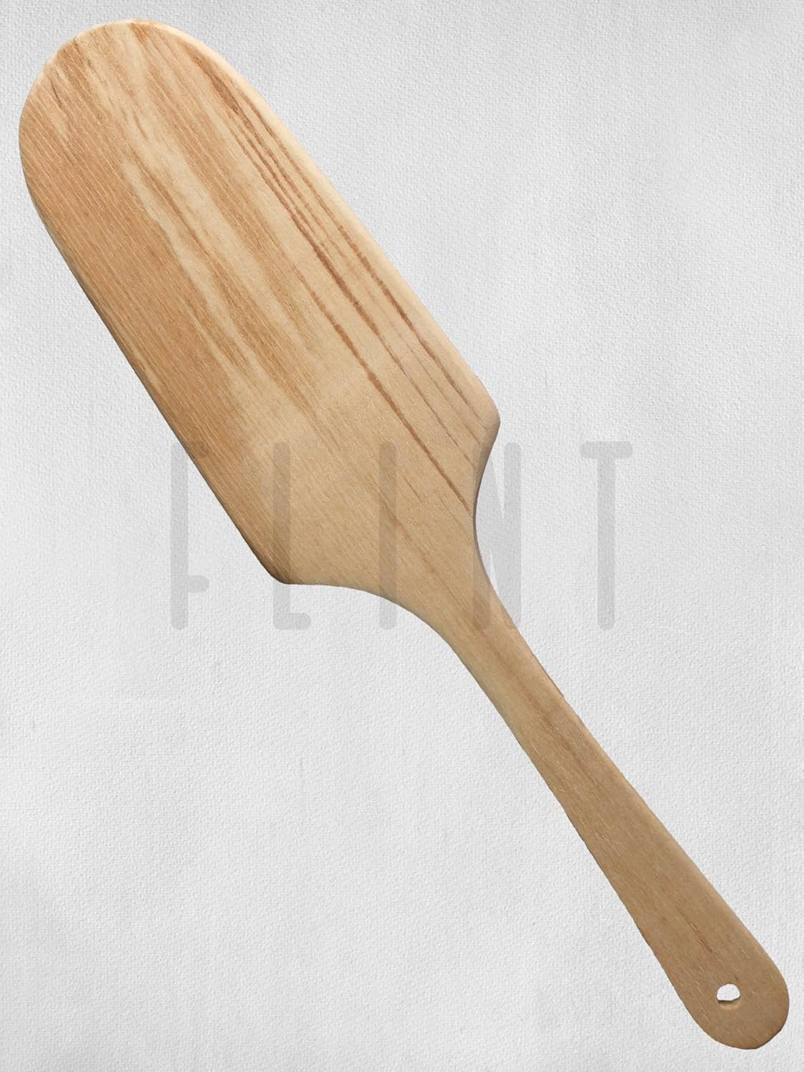 Alternative view of Gürgen ağacı el yapımı tahta ahşap spatula mutfak yemek servis kaşığı çevirgeç 37 cm