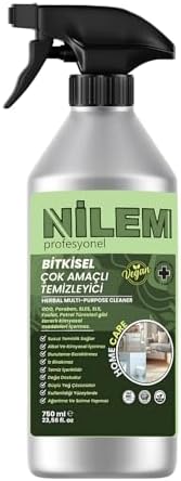 Alternative view of Nilem Profesyonel%100 Bitkisel Çok Amaçlı Temizleyici Vegan Leke Çıkarıcı - Yağ Çözücü 750 ml