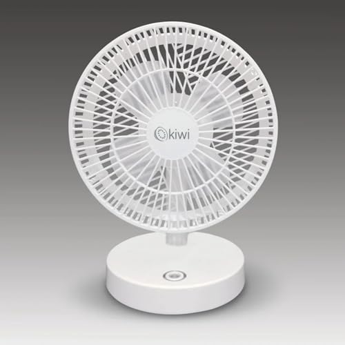 Şarjlı Beyaz Ayarlanılabilir Mini Fan Masa Üstü Vantilatörü Usb Soğutucu Sessiz El Fanı
