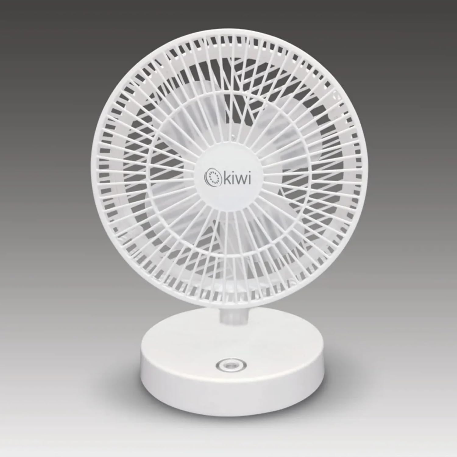 Alternative view of Şarjlı Beyaz Ayarlanılabilir Mini Fan Masa Üstü Vantilatörü Usb Soğutucu Sessiz El Fanı