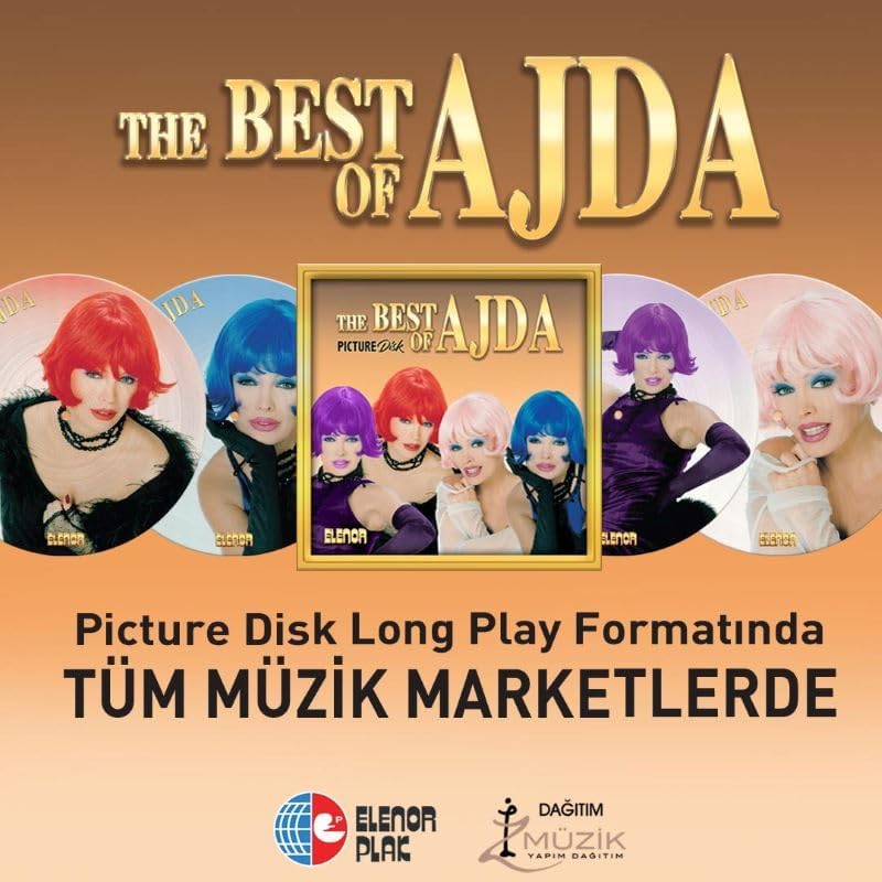 Ajda Pekkan The of Ajda Pekkan (Picture Disc) Plak 2LP 8693968228085