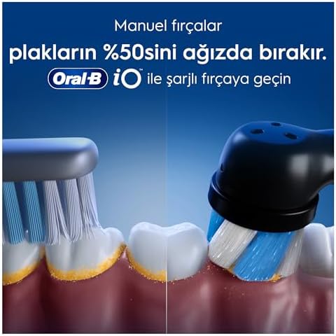 Oral-B Pro-3DWhite Pulsar Beyazlık Pilli Diş Fırçası, Orta Sertlik