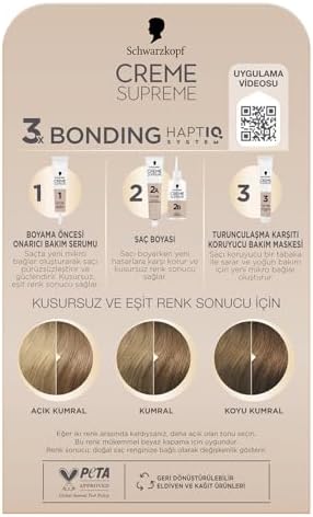 Creme Supreme Saç Boyası 8-16 Küllü Soğuk Koyu Sarı