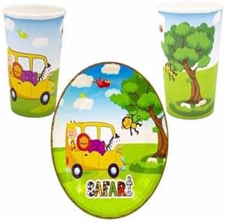 Tabak Bardak Set 8 Adet