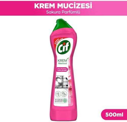 Alternative view of Cif Krem Mucizesi Sakura Parfümlü Yüzey Temizleyici 500 ml
