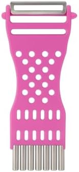Çok Amaçlı Renkli Sebze Soyucu ve Julienne Rende – Paslanmaz Çelik Bıçaklı, Ergonomik Tasarım, Patates Havuç Kabak İçin Pratik Mutfak Aleti