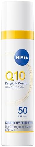 Alternative view of SPF50 Q10 Kırışıklık Karşıtı Gündüz Yüz Bakım Kremi 40ml,Nemlendirici,Makyaj Bazı,Tüm Cilt Tonları