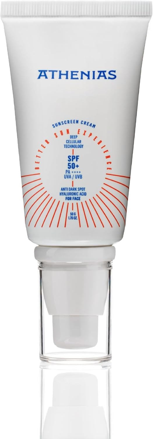 Sunscreen Anti Dark Spot Leke Karşıtı SPF50+ Tüm Cilt Tipleri Uva Uvb Yüz Güneş Kremi 50 gr