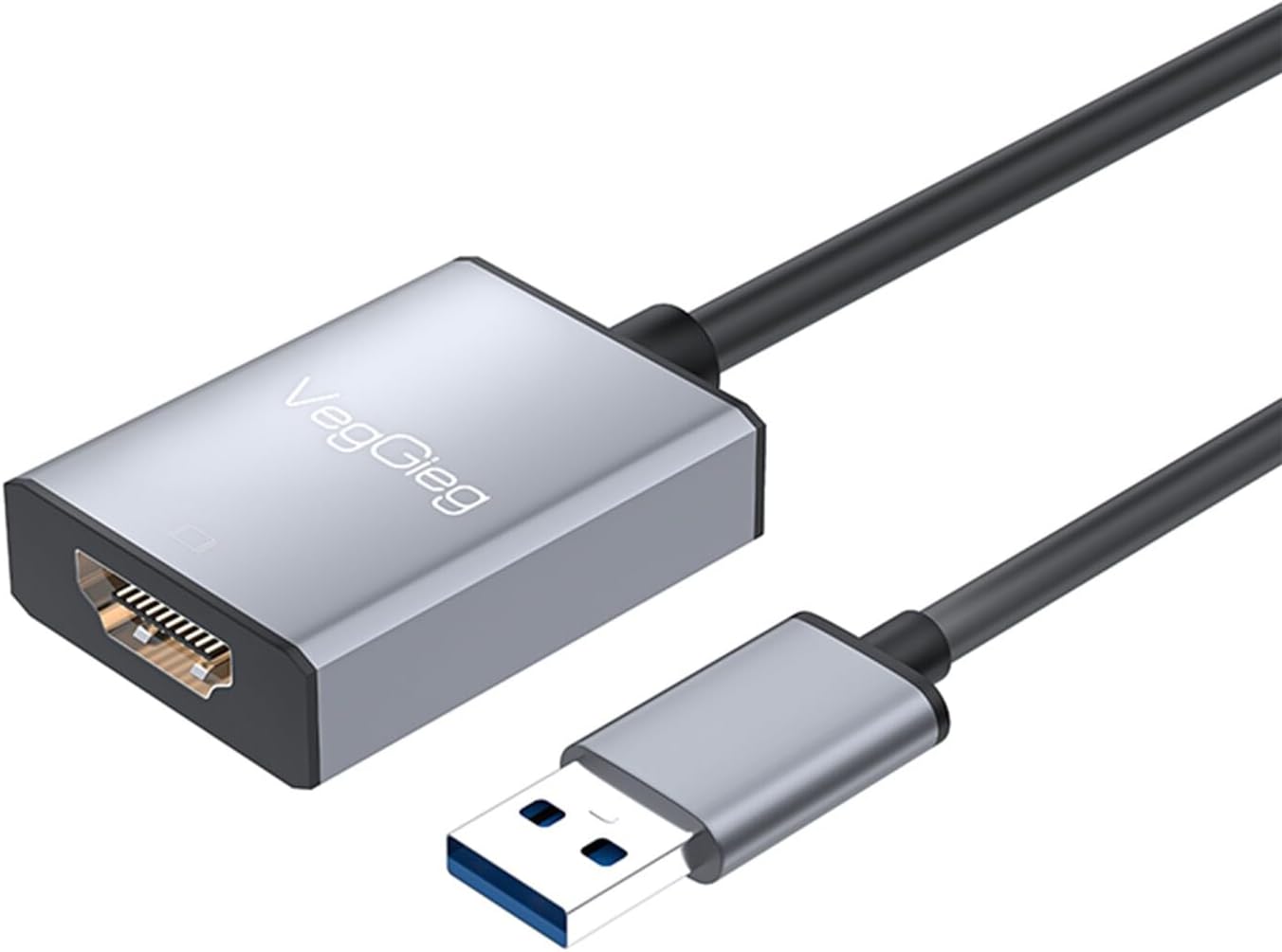 Alternative view of Veggieg USB-A to HDMI Çevirici Dönüştürücü Adaptör