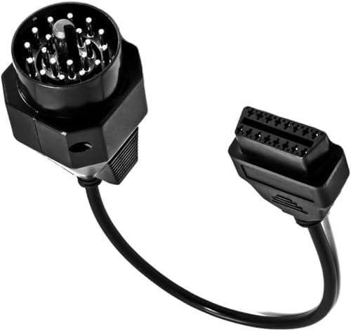 Alternative view of OBD2 16 Pin Fiş Teşhis Adaptörü BMW 20 Pin ile Uyumlu Soket Dönüştürücü Kablo