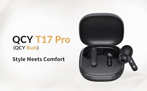 QCY Buds Bluetooth Kulaklık - Şık Tasarım - iPX4-35 Saat Ultra Uzun Pil Ömrü - Düşük Gecikme 0.06s -AI Beyaz