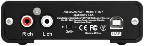 Alternative view of Audio DX1 AK4493S Desktop DAC ve Headphone Amplifier, Silver, DAC ve Kulaklık Amplifikatörü