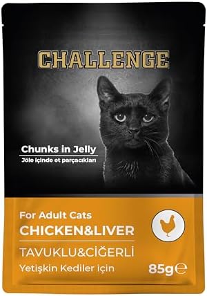 Alternative view of Challenge Konserve Kedi Pouch Tavuk Ciğer 85 gr