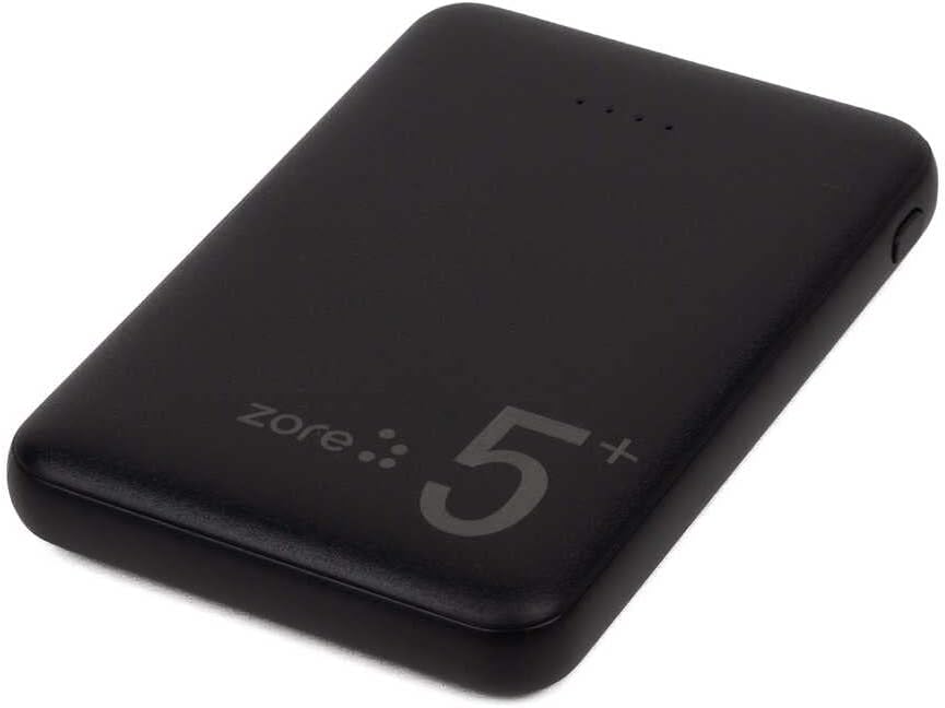 Alternative view of ZR-PW04 Led Işıklı Taşınabilir Powerbank 5000 mAh (Siyah)