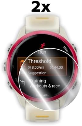 Forerunner 570-42mm GPS Running Smartwatch ile uyumlu IPG HydroGel Ekran Koruyucu (2 Adet)