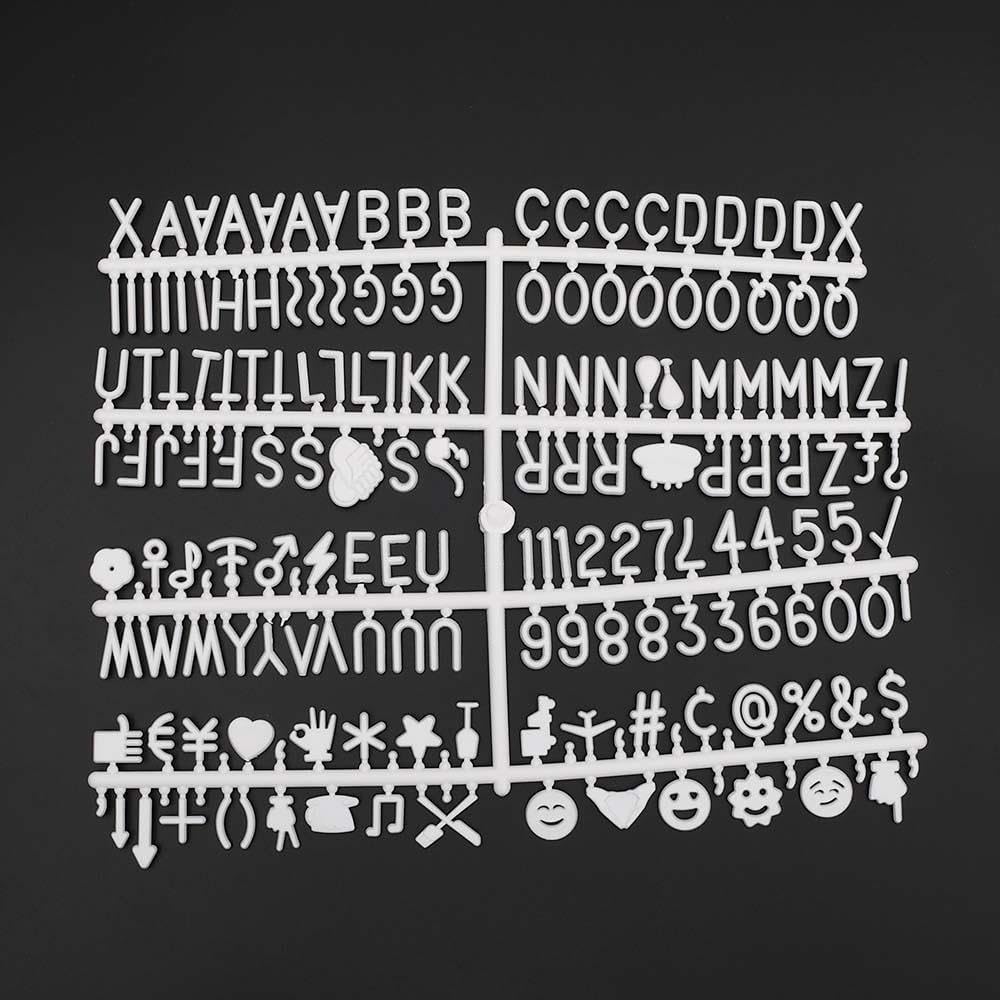 yazı panosu (Emojili Beyaz)