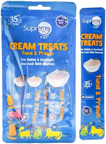 Alternative view of Supreme Cat Ton Balıklı & Karidesli Sıvı Kedi Ödül Maması 4 x 14 gr