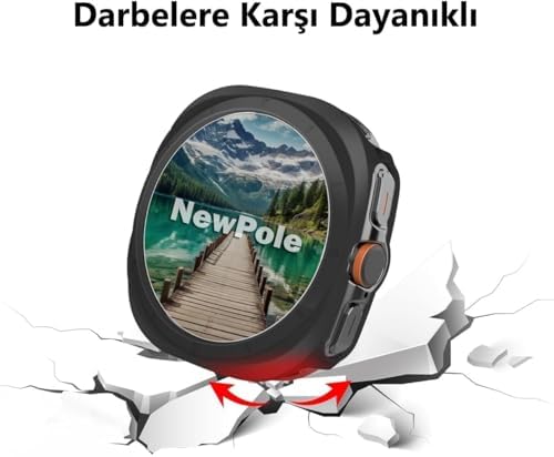 Alternative view of Samsugn Galaxy 7 Ultra 47mm Kasa Koruyucu Kılıf Şeffaf – Tam Uyumlu Sert PC Darbeye Dayanıklı Galaxy 7 Ultra ile uyumlu Kapak Akıllı Saat Kılıfı (Şeffaf)