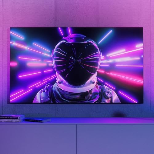Alternative view of Hue Flare 2'li Paket Akıllı Duvar Aydınlatma - Beyaz - Renkli ışık, ColorCast teknolojisi, Bluetooth uyumlu, Alexa, ve Assistant ile sesli kontrol