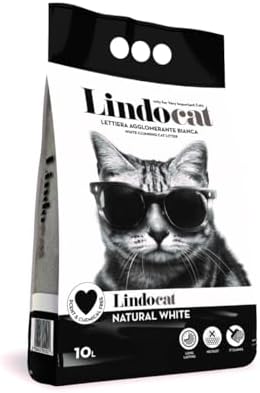Alternative view of Lindocat Natural Kalın Taneli Kokusuz Topaklanan Kedi Kumu 10L