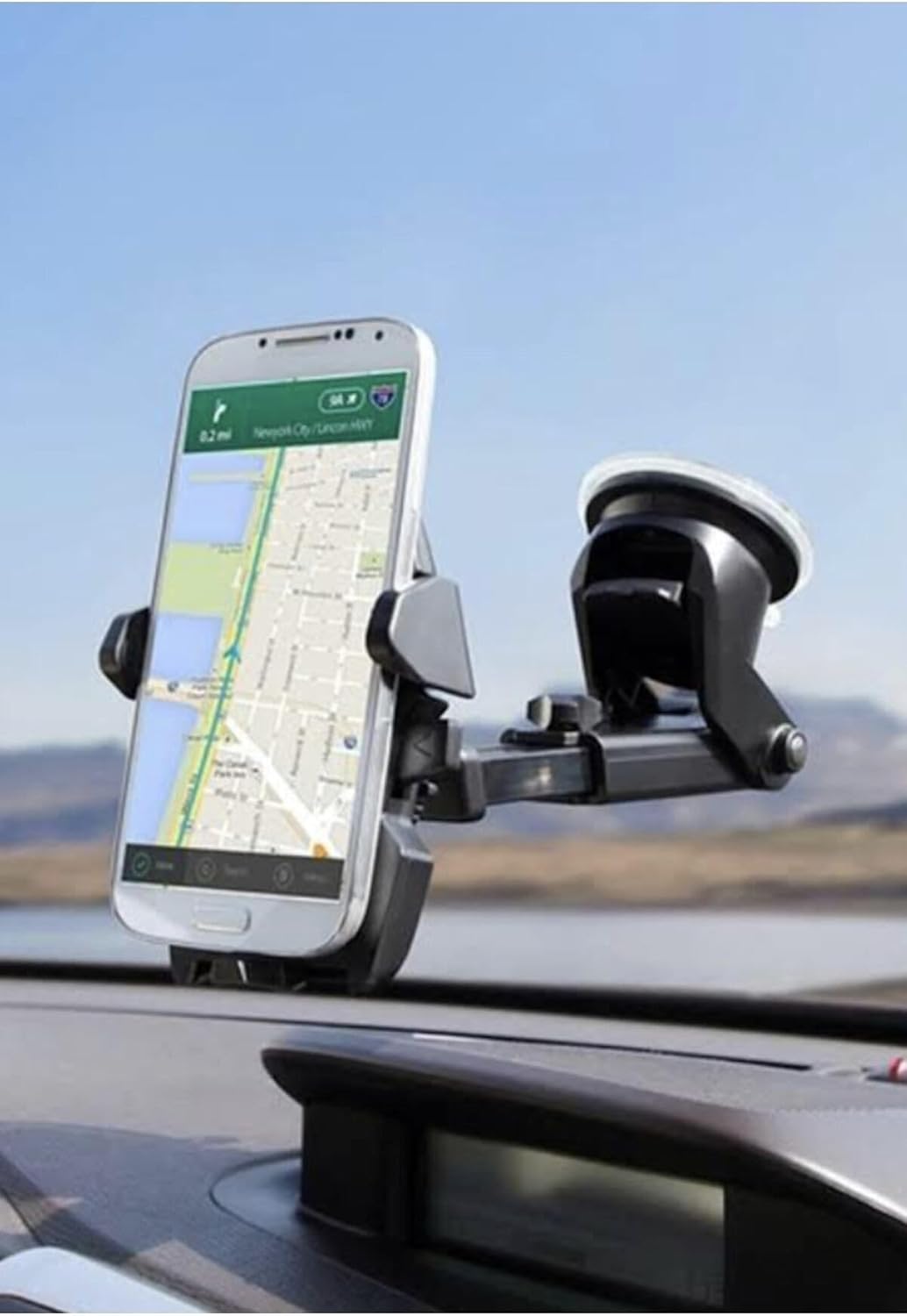 Alternative view of Uzayabilen Vantuzlu Cep Araç Telefon Tutucu Oto Araba İçi Telefon Tutacağı 360