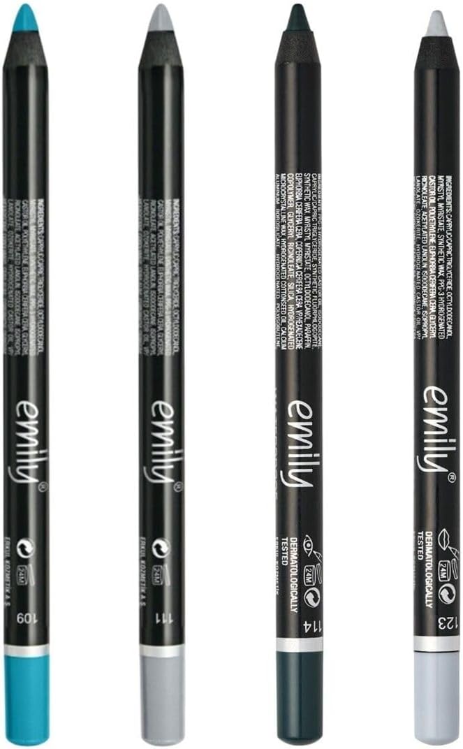 Alternative view of Waterproof Eye Pencil 4'lü Set No:109-111-114-123