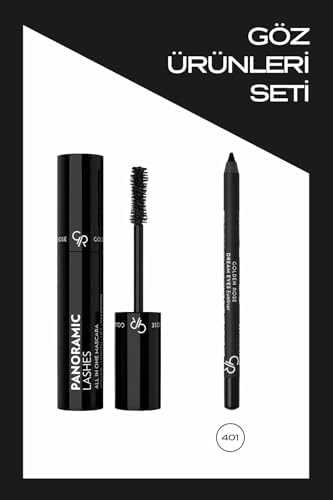 Alternative view of Panoramic Lashes All In One Mascara ve Eyes Eyeliner No:401 Göz Kalemi Makyaj Seti